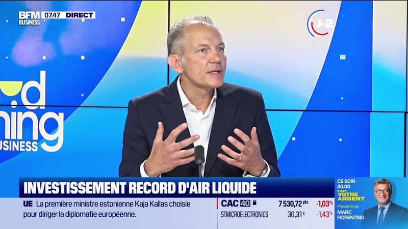 François Jackow (Air Liquide) : Air Liquide investit 850 millions de dollars aux États-Unis - 28/06