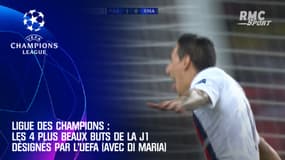 Ligue des champions : Les 4 plus beaux buts de la J1 désignés par l'UEFA (avec Di Maria)