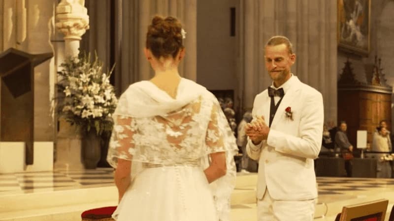 Un mariage célébré dans la cathédrale Notre-Dame