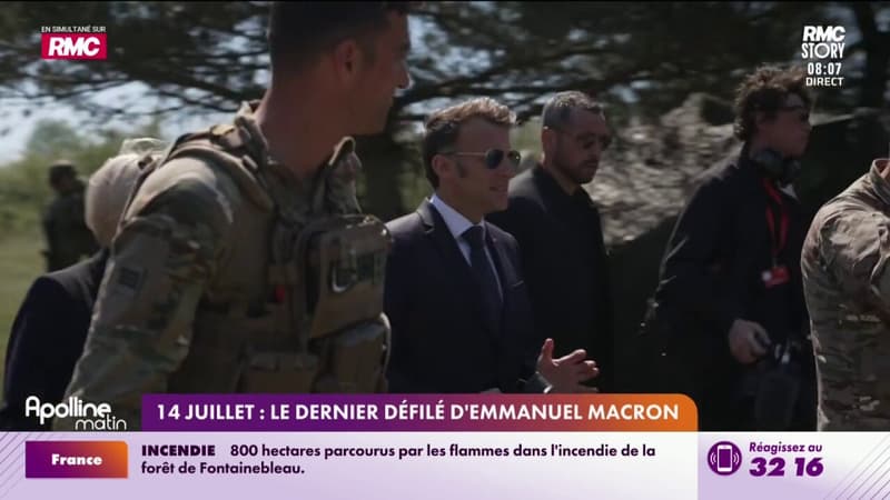 14 juillet : Le dernier défilé d'Emmanuel Macron
