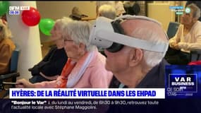 Hyères: de la réalité virtuelle dans les Ehpad