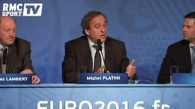Platini : "Ça sera un Euro populaire et festif"