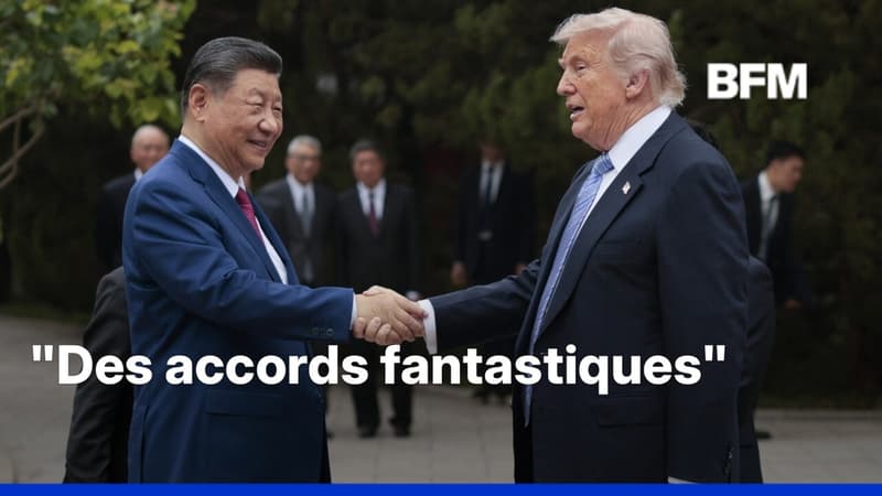 Accords commerciaux, Moyen-Orient, Taïwan... Ce qu'il faut retenir de la visite de Donald Trump en Chine