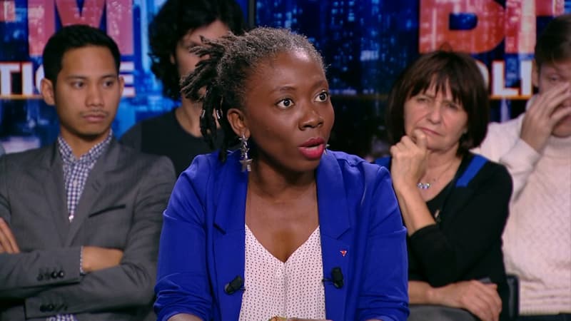 Danièle Obono sur BFMTV, le 1er octobre 2017.