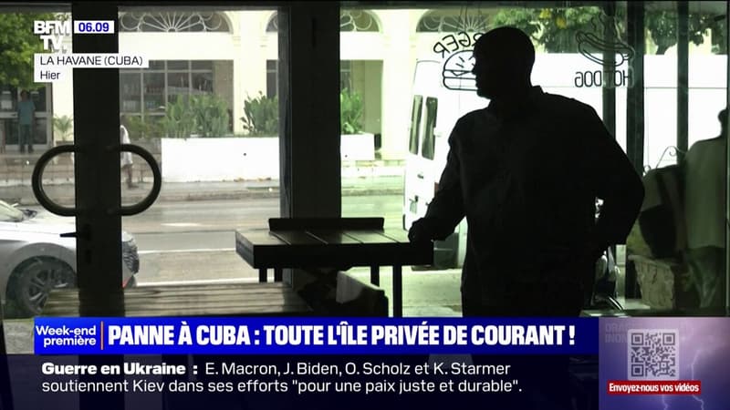 Cuba: une panne générale d'électricité prive toute l'île de courant