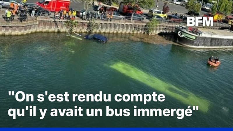 Un bus chute d'un pont dans l'Essonne et tombe dans la Seine, quatre personnes secourues