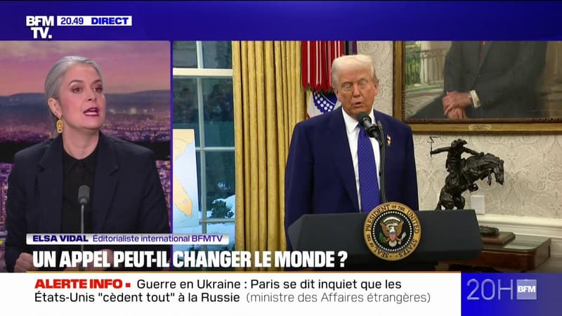 LE CHOIX D'ELSA - Appel entre Donald Trump et Vladimir Poutine: un coup de téléphone peut-il changer le monde?