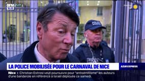 Carnaval de Nice: la police mobilisée