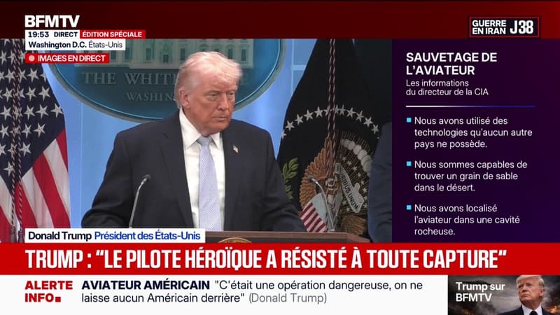 "Le peuple iranien doit se soulever", déclare Donald Trump