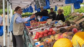 Un marché éphémère a été mis en place au Mée-sur-Seine.