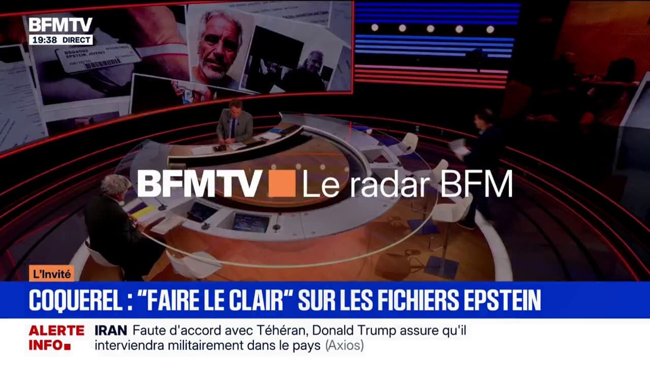 LE RADAR BFM - Fichiers Epstein: Mathilde Panot pointe des liens entre ...
