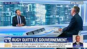 Sébastien Chenu: "François de Rugy ne pouvait plus exercer sa fonction sereinement"