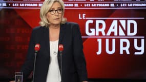 Marine Le Pen invitée du Grand Jury RTL - Le Figaro - LCI