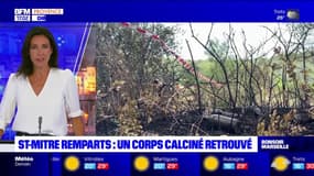 Saint-Mitre-les-Remparts: le corps d'un homme criblé de balles retrouvé partiellement calciné