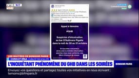 Femmes soupçonnant d'avoir été droguées au GHB à Paris: "Malgré toute leur attention, elles ont quand même été droguées"