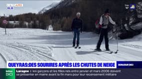 Queyra : les chutes de neige qui donnent le sourire