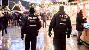 Des policiers à Berlin, le 22 décembre. (photo d'illustration)
