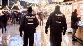 Des policiers à Berlin, le 22 décembre. (photo d'illustration)