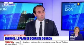 Plan de sobriété énergétique: Jérémie Bréaud, le maire de Bron présente les mesures qui vont être mises en place