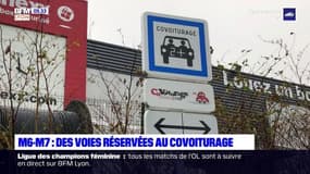 Métropole lyonnaise: des voies réservées au covoiturage sur la M6 et la M7