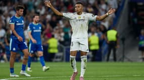 Kylian Mbappé lors de Real Madrid-OM le 16 septembre 2025