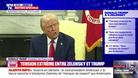 Donald Trump: "Je ne veux pas parler de garantie de sécurité, je veux d'abord parvenir à un accord"
