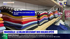 Marseille: bilan décevant des soldes d'été