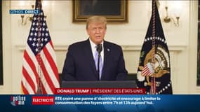 Invasion du Capitole: après avoir soufflé sur les braises, Donald Trump a appelé au calme