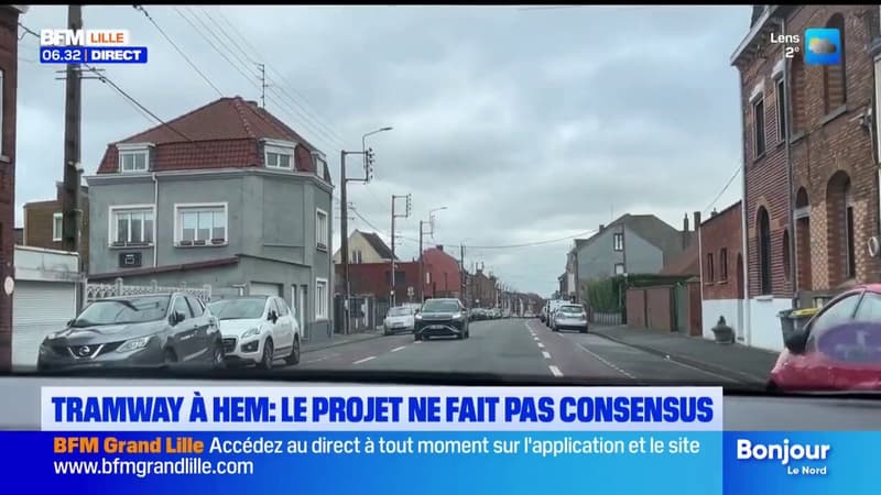 Tramway à Hem: le projet ne fait pas consensus