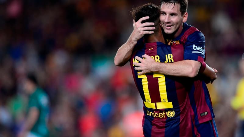 Neymar et Messi cartonnent au Camp Nou