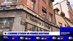 Lyon: fermeture définitive du magasin emblématique "l'homme d'Osier"