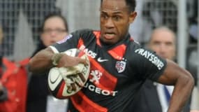Le Fidjien Matanavou a inscrit les deux essais toulousains face aux Harlequins (21-10)