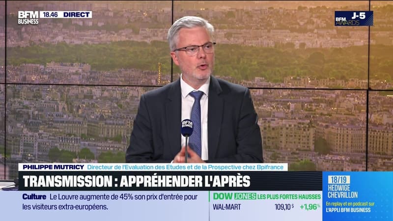 Philippe Mutricy (Bpifrance) : 370 000 entreprises bientôt transmises ? - 27/11