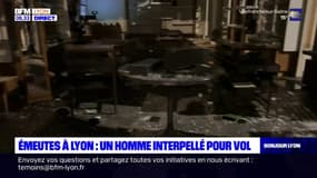 Émeutes à Lyon: un homme interpellé pour vol
