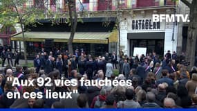  13-Novembre: la cérémonie en hommage aux victimes du Bataclan en intégralité 
