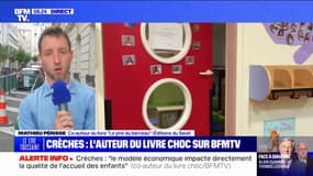 Crèches privées: "Les familles sont très souvent démunies", rapporte Mathieu Périsse, co-auteur "Le prix du berceau"