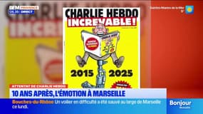 Attentat de Charlie Hebdo: 10 ans après, l'émotion à Marseille
