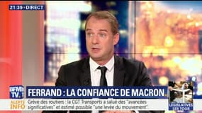 Emmanuel Macron maintient sa confiance envers Richard Ferrand