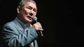 L'acteur et réalisateur Takeshi Kitano, en 2014 au Tokyo International Film Festival.