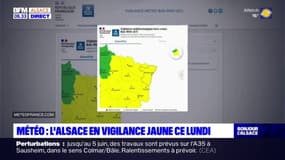 Alsace: la région placée en vigilance orage ce lundi 