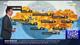 Météo Var: des averses orageuses dans l'après-midi