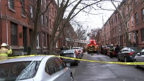 Un incendie a frappé un immeuble de Philadelphie mercredi 5 janvier. 