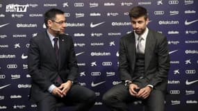 Piqué prolonge son contrat au Barça