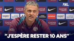 PSG : "J’espère rester 10 ans" lâche Luis Enrique