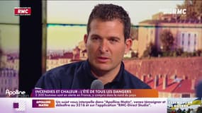 Eric Brocardi, porte-parole des Sapeurs-pompiers de France