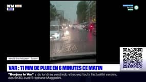 Var: d'importantes précipitations lors d'orages ce mercredi