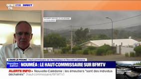 Nouméa: Louis Le Franc, haut-commissaire de la République en Nouvelle-Calédonie, indique que des gendarmes sont victimes de "tirs tendus avec des carabines de grande chasse"