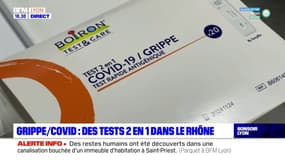 Grippe/COVID : un test 2 en 1 fabriqué dans le Rhône