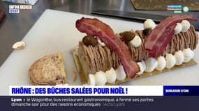 Rhône: des bûches salées pour Noël!