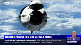 Thomas Pesquet en vol vers la Terre